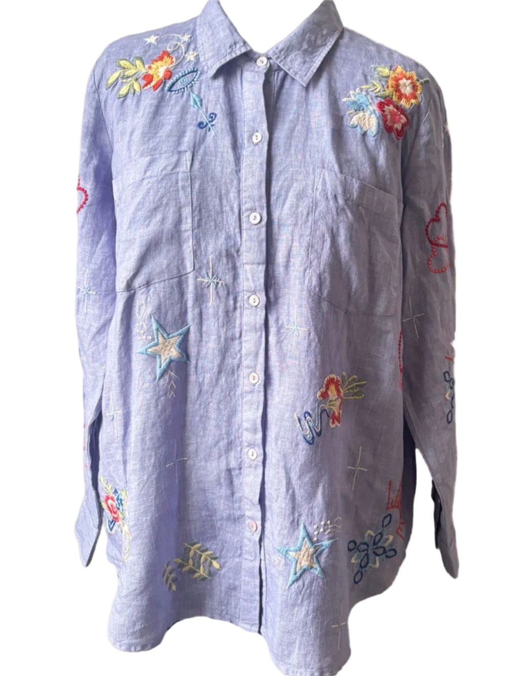 140. NWT WOMENS KYLA SEO S (FIT XL) DETAIL TOP - Picture 3 of 4